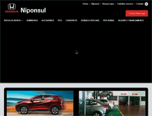 Tablet Screenshot of niponsul.com.br